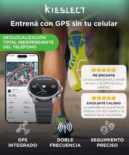  Smartwatch Kieslect Kr3 reloj inteligente pantalla amoled 15 pulgadas bateria 500 mAh gps - 1