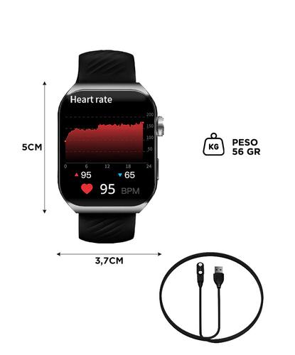 Smartwatch QCY GS2 Pantalla AMOLED 196 Monitoreo De Salud Y Modos Deportivos  - 6