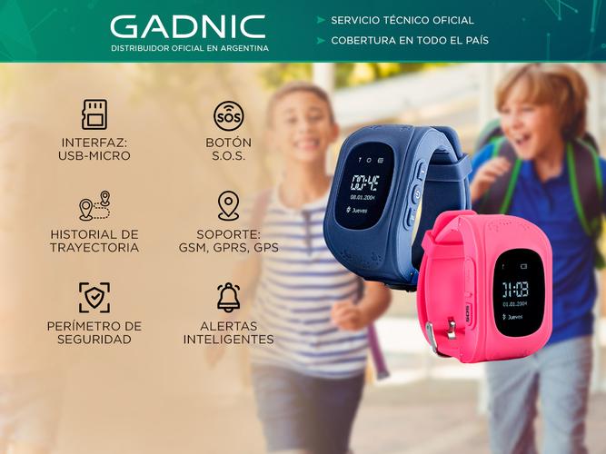 Smartwatch Gadnic Kids Localización Botón S.O.S. Llamadas - 1