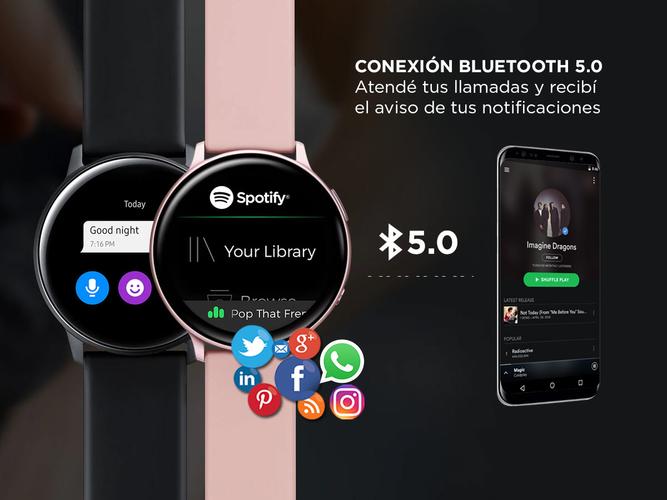 Smartwatch Samsung Galaxy Watch Active 2 R820 1,4