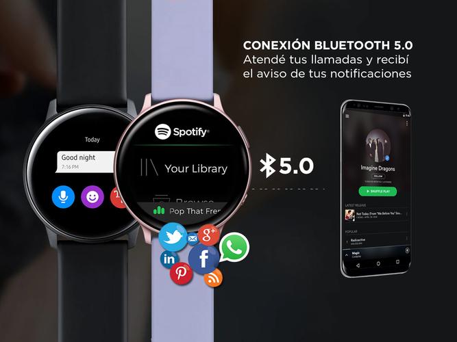 Smartwatch Samsung Galaxy Active 2 R830 40mm 4gb Bluetooth 5.0 Sumergible 50mt - 3