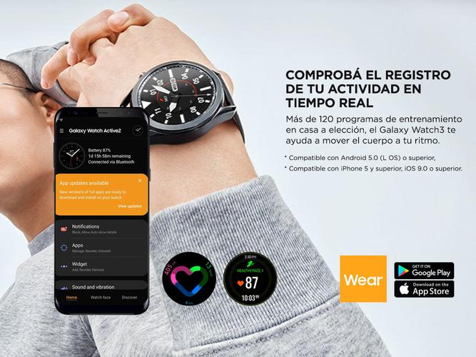 Smartwatch Samsung Galaxy Watch 3 R840 45mm 8gb Sumergible 50mt - 2