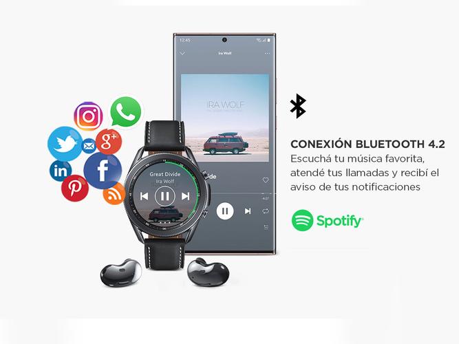 Smartwatch Samsung Galaxy Watch 3 R840 45mm 8gb Sumergible 50mt - 3