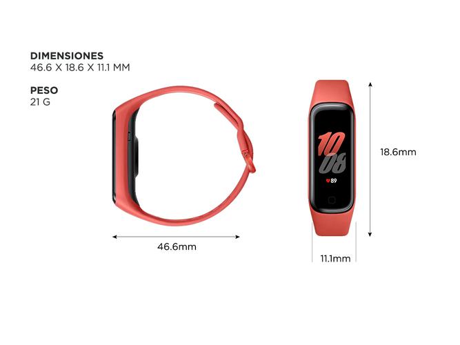 Smartwatch Samsung Galaxy Fit 2 R220 Reloj Bluetooth - 6