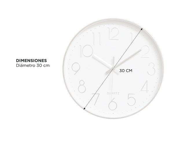 Reloj De Pared Gadnic Grande Quartz  - 4