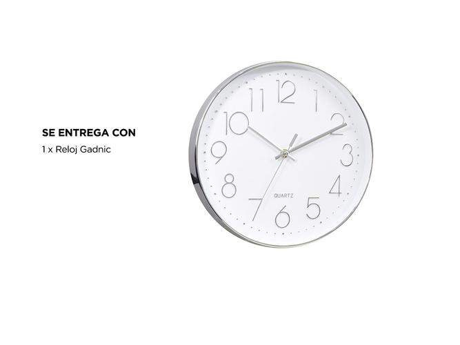 Reloj De Pared Gadnic Grande Quartz  - 5