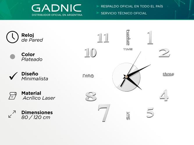 Reloj de Pared Gadnic De Pared  - 1