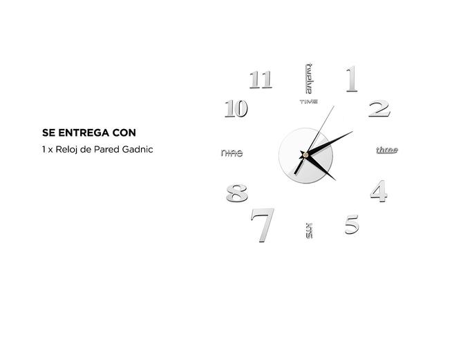 Reloj de Pared Gadnic De Pared  - 6