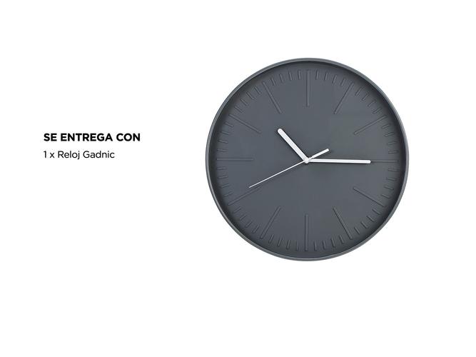 Reloj De Pared Escandinavo Gadnic Minimalista - 5