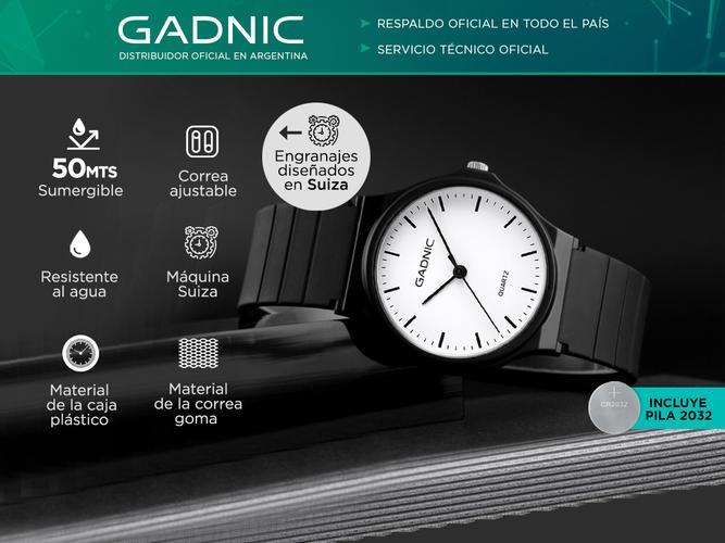 Reloj de Diseño Retro Gadnic Hefesto Sumergible - 1
