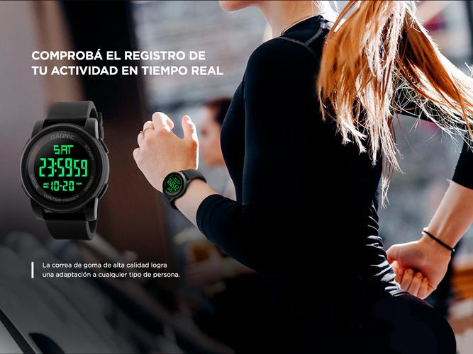 Reloj Digital Deportivo Gadnic Apolo Sumergible  - 2