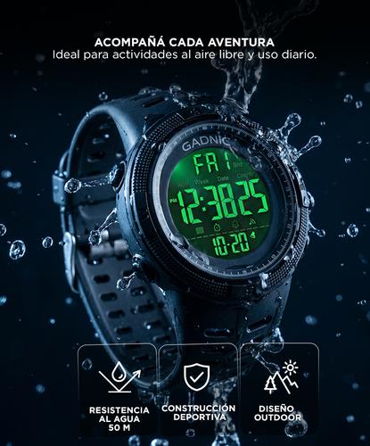 Reloj de Hombre Digital RM50F22 Gadnic Deportivo Malla Silicona  - 4