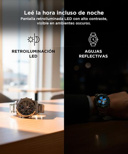 Reloj Digital Gadnic RM70F23 Acero Inoxidable Cronometro Alarma Timer - 2