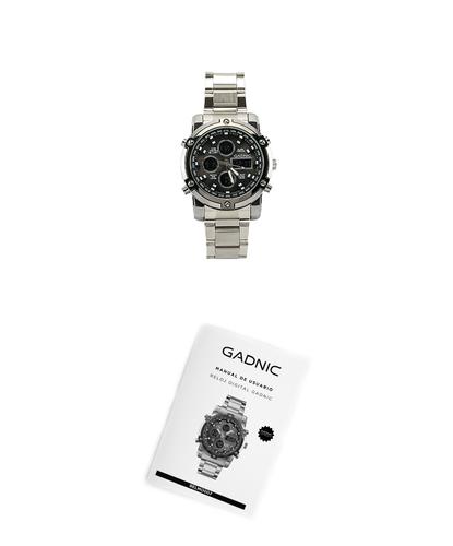 Reloj Digital Gadnic RM70F23 Acero Inoxidable Cronometro Alarma Timer - 6
