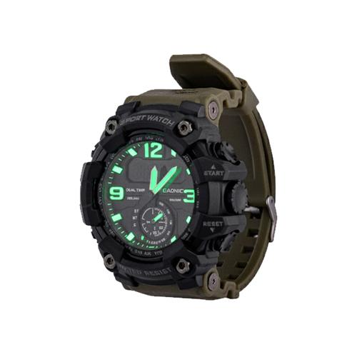 Reloj Digital Gadnic RM80F23 Hombres Sumergible Alarma Cronometro Display LED - 0
