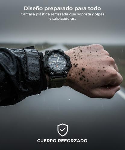 Reloj Digital Gadnic RM80F23 Hombres Sumergible Alarma Cronometro Display LED - 3