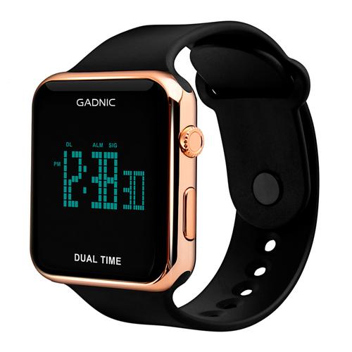 Reloj Gadnic RM90F24 Digital Unisex Gold  - 0