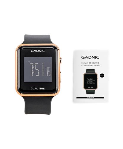 Reloj Digital Gadnic Unisex Gold 12Hs 24Hs Resistencia 3 ATM 36 mm - 6