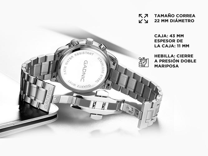 Reloj de Hombre Gadnic REL11 Cuarzo Analógico - 4