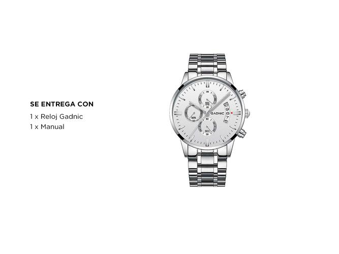 Reloj de Hombre Gadnic REL11 Cuarzo Analógico - 5