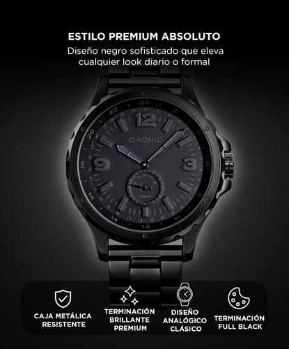 Reloj de Cuarzo Gadnic 1513BK Hombres Impermeable  - 2