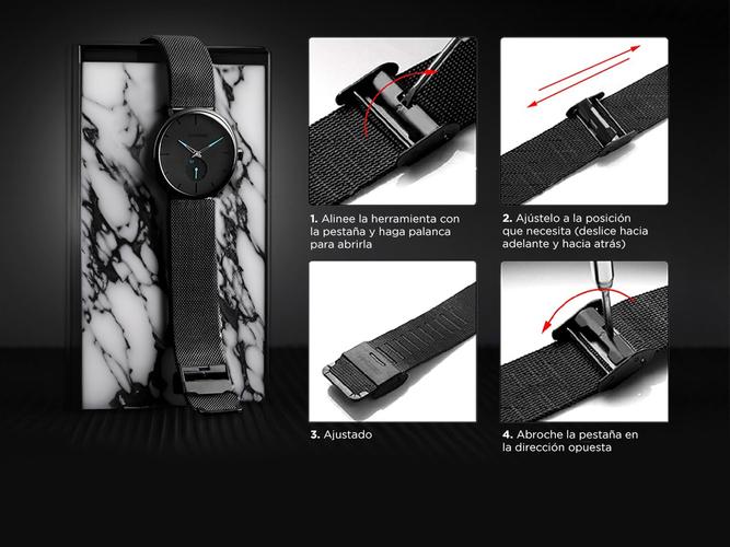 Reloj de Diseño Analógico Gadnic Ares Sumergible - 3