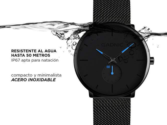 Reloj de Diseño Analógico Gadnic Ares Sumergible - 4