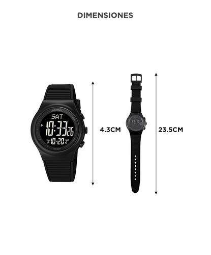 Reloj Digital Deportivo Gadnic Nemesis Pantalla LED - 5