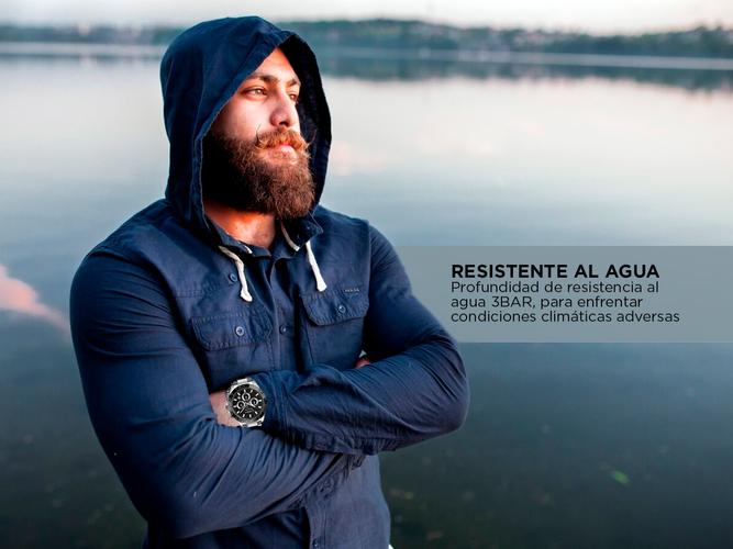 Reloj de Cuarzo para Hombre Gadnic Morfeo Resistente al Agua con Fecha y Hora - 2