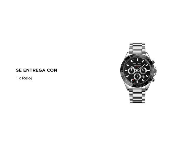 Reloj de Cuarzo para Hombre Gadnic Morfeo Resistente al Agua con Fecha y Hora - 5