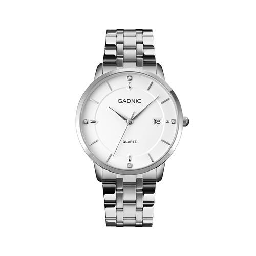 Reloj Analógico Gadnic RELF5 Pulsera Malla Metálica Acero Inoxidable Calendario - 0