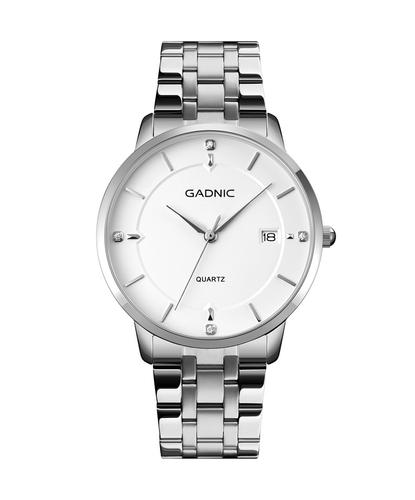 Reloj Analógico Gadnic RELF5 Pulsera Malla Metálica Acero Inoxidable Calendario - 4
