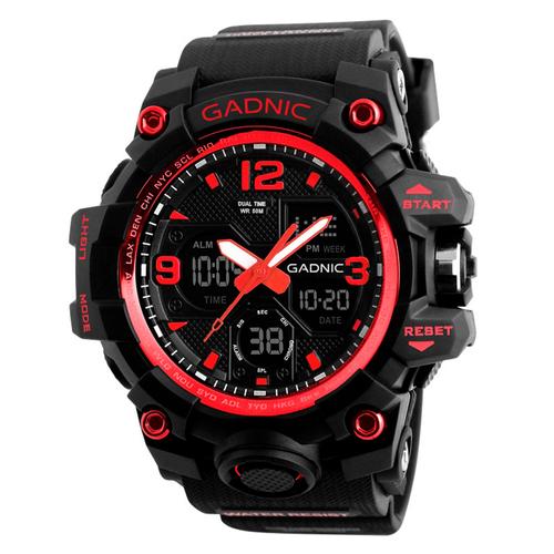 Reloj Deportivo Gadnic Digital Analógico Resistente Al Agua  - 0