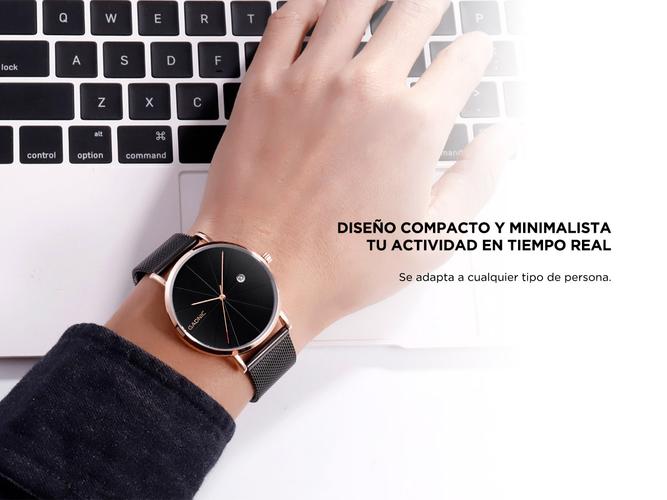 Reloj De Hombre Gadnic Cuarzo Analógico Impermeable  - 2
