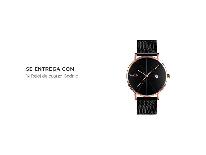 Reloj De Hombre Gadnic Cuarzo Analógico Impermeable  - 5