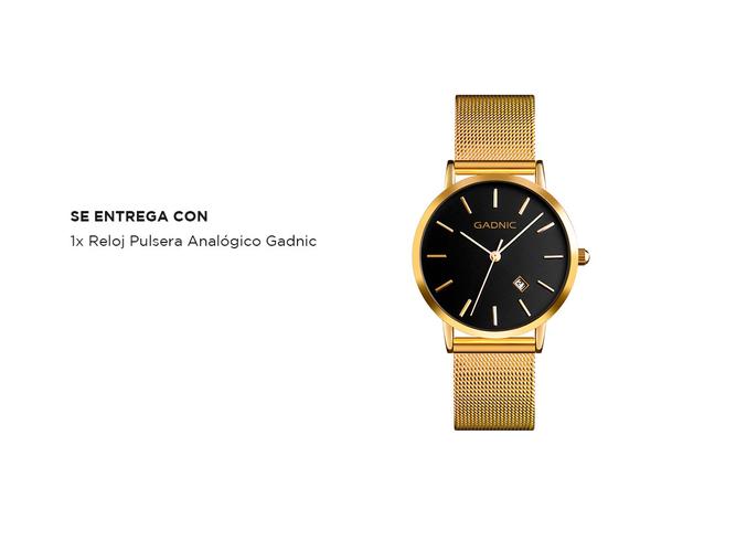 Reloj Pulsera Analógico Gadnic Elegante De Cuarzo  - 5