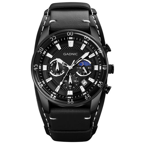 Reloj De Cuarzo Gadnic Elegante Resistente Al Agua - 0