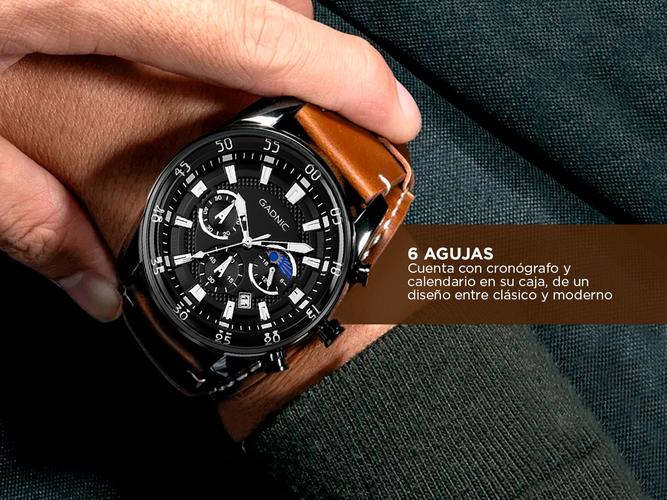 Reloj De Cuarzo Gadnic Elegante Resistente Al Agua - 3