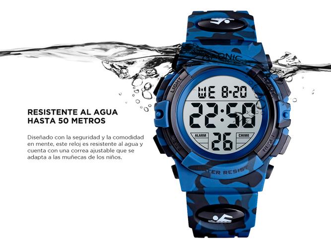 Reloj Digital Para Niños Gadnic Deportivo Resistente Al Agua - 3