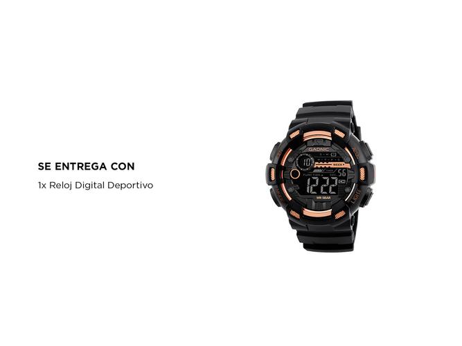 Reloj De Hombre Digital Gadnic Deportivo Sumergible  - 4