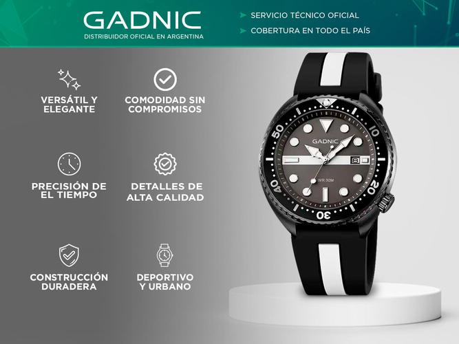 Reloj Analógico Gadnic Hombre Deportivo - 1