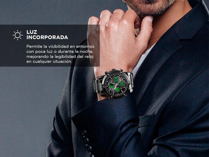 Reloj para Hombre Gadnic de Acero - 2