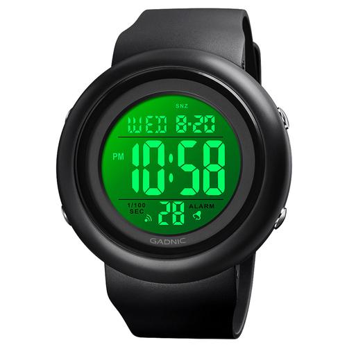 Reloj Gadnic Sumergible Digital con Alarma Cronometro - 0