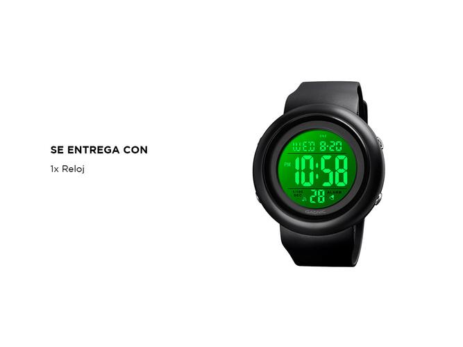 Reloj Gadnic Sumergible Digital con Alarma Cronometro - 6