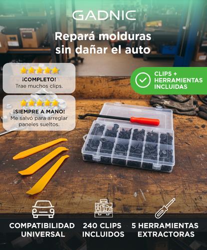 Kit 240 Piezas Herramienta De Extracción De Molduras Clips - 1