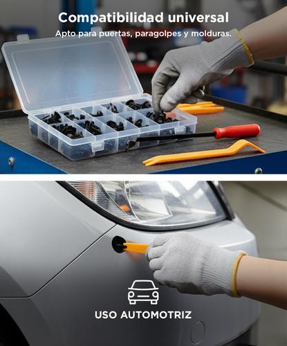 Kit 240 Piezas Herramienta De Extracción De Molduras Clips - 3