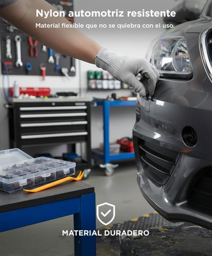 Kit 240 Piezas Herramienta De Extracción De Molduras Clips - 4