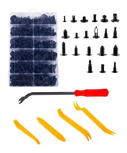 Kit 240 Piezas Herramienta De Extracción De Molduras Clips - 6