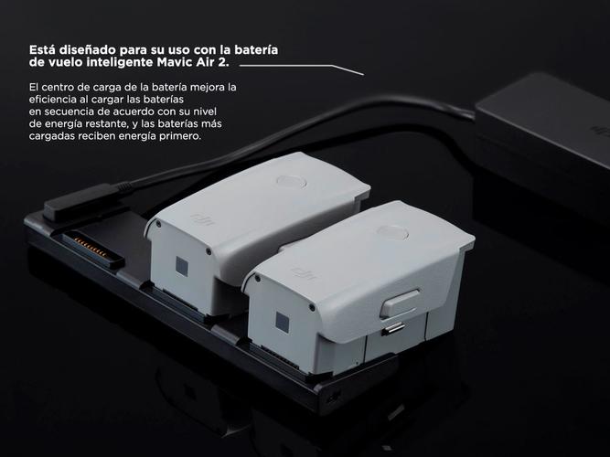 Hub Cargador x 3 Baterias Mavic Air 2 & Combo  - 1
