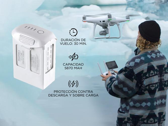 Batería de Vuelo Inteligente DJI Para Drone Phantom 4 5870 mAh  - 3